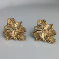 Hibiscus stud earrings